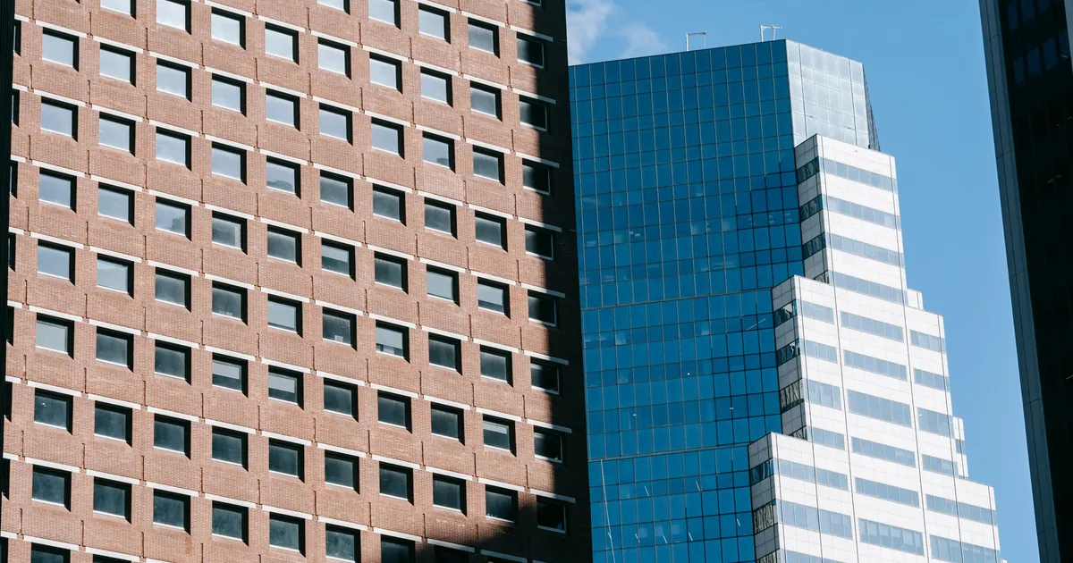 Apartment building representing a real estate investment property