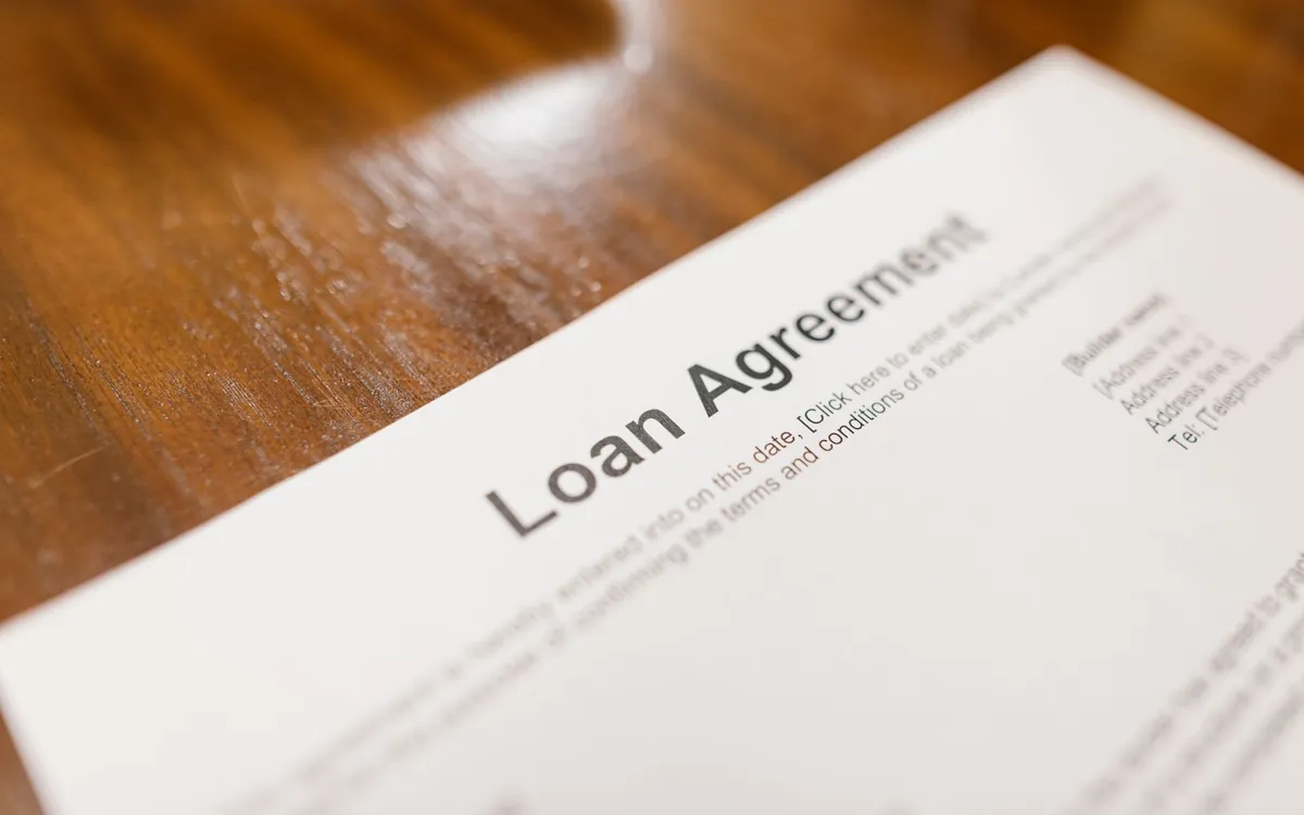 Signing home equity loan paperwork