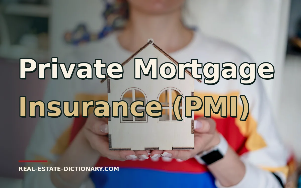 Private Mortgage Insurance (PMI) — Real Estate Dictionary guide